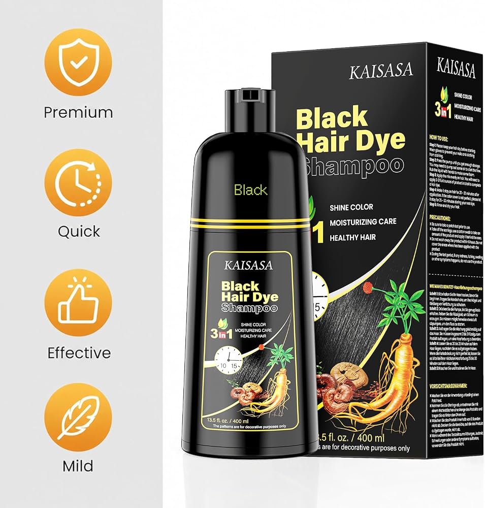 Ultimate Grey Coverage Hair Color Shampoo